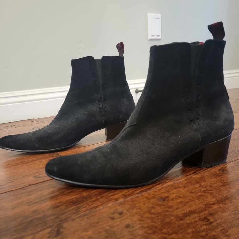 Jeffrey West Muse Black Chelsea boots